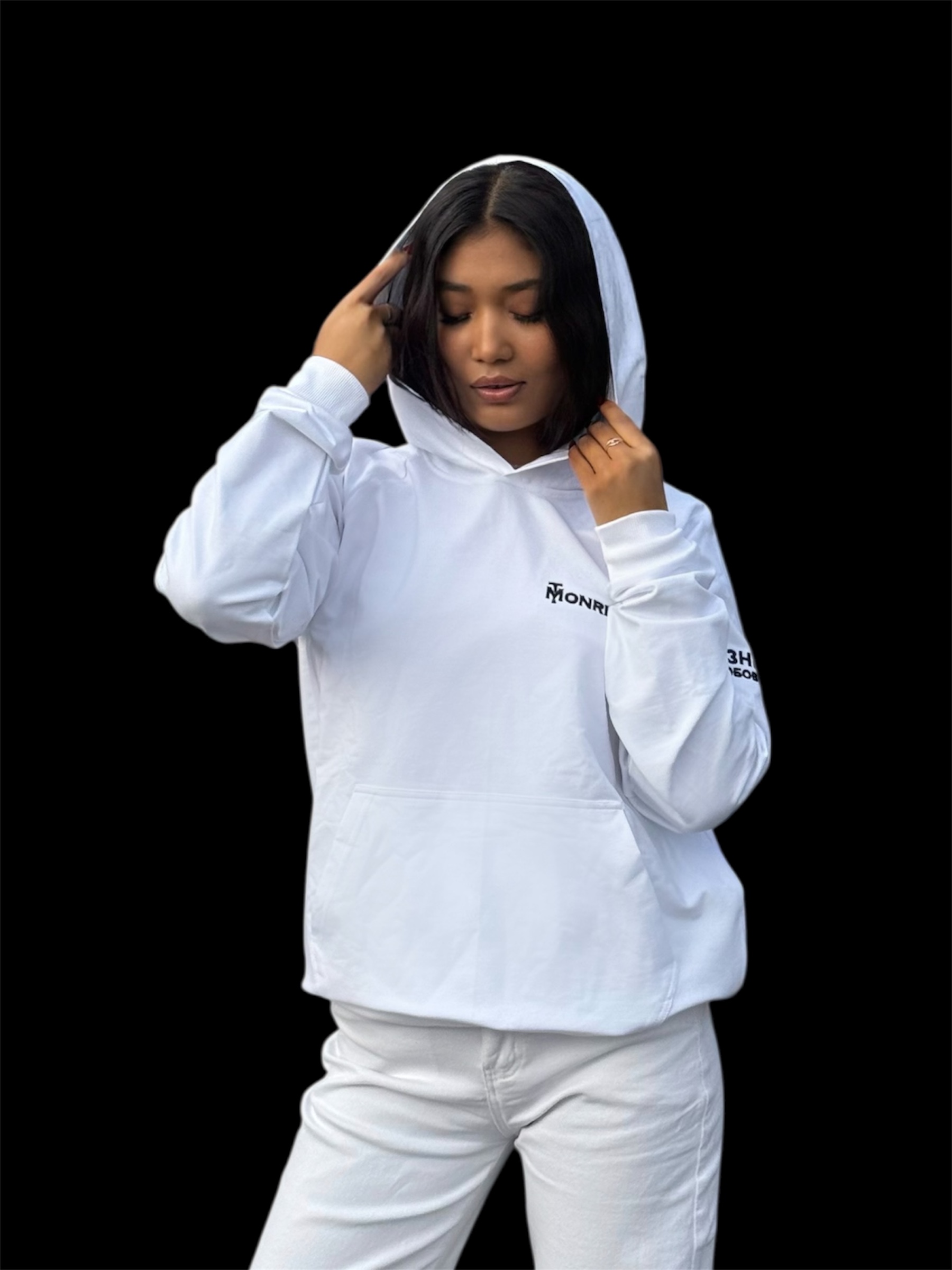 Модель в одежде